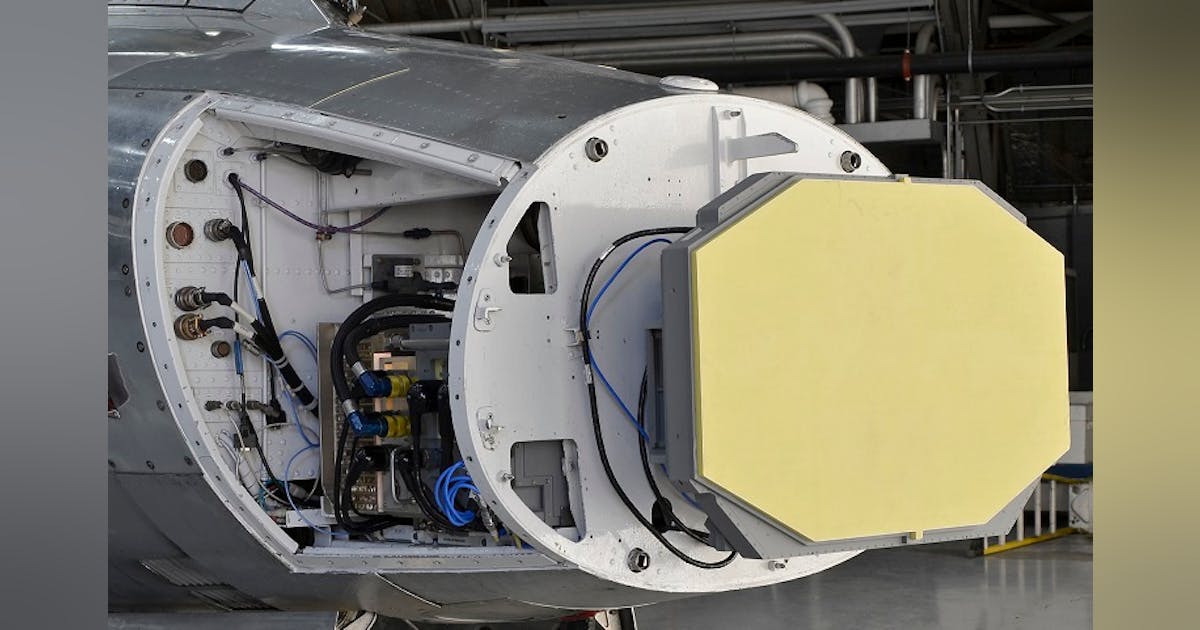 Raytheon to build 19 advanced AESA radar sets for targeting and mapping on U.S. Marine Corps combat jets