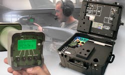 The handheld MTS-3060A SmartCan uses weapons emulation and active testing methodologies to comprehensively test launchers, pylons, bomb racks, and their associated interfaces and subassemblies.