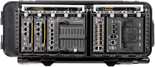 The new PacStar MDC-NR enhanced configuration of Curtiss-Wright&rsquo;s PacStar Modular Data Center (MDC).