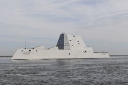 The U.S. Navy's three Zumwalt-class (DDG 1000) destroyers are powered by an intermediate type integrated power system — perennial goal for the surface fleet. The U.S. Navy's three Zumwalt-class (DDG 1000) destroyers are powered by an intermediate type integrated power system — perennial goal for the surface fleet.