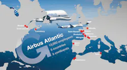 Carte Airbus Atlantic En