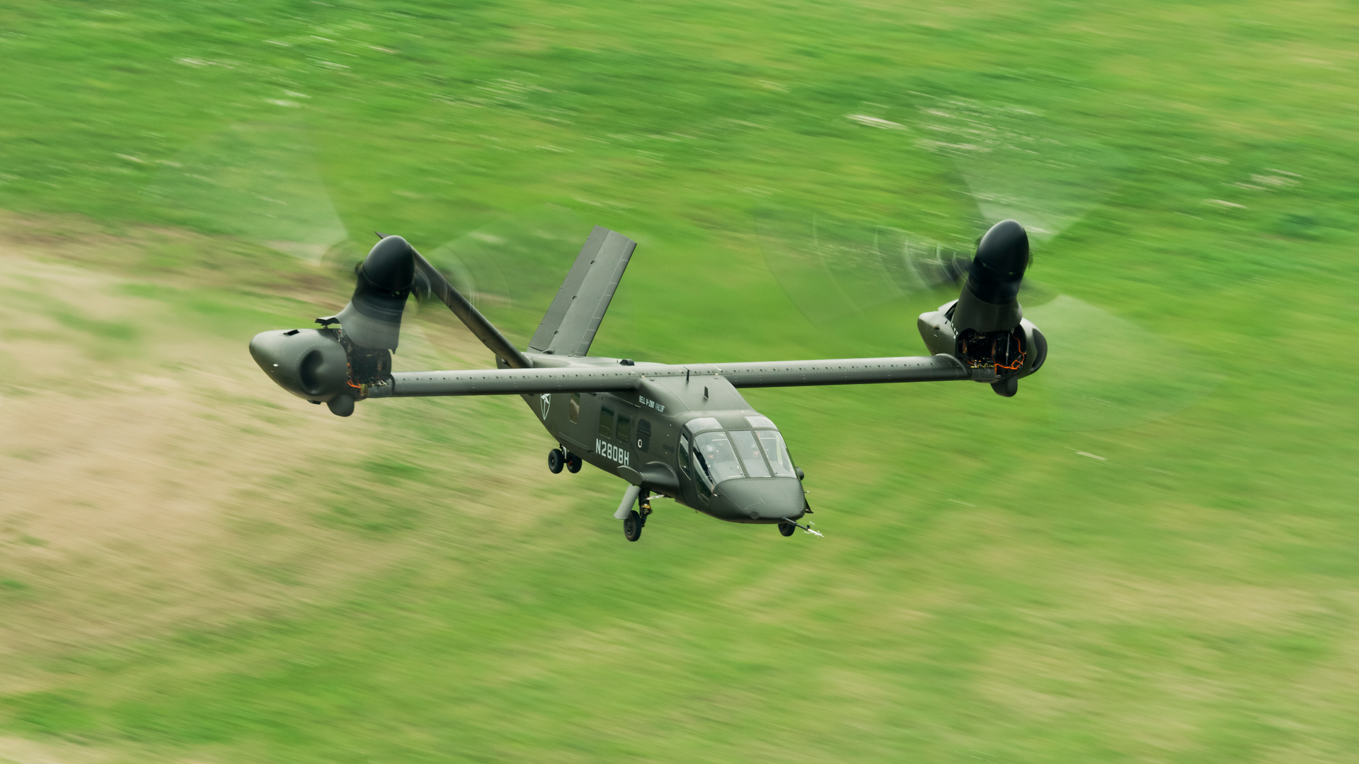 A demonstration of the Bell V-280 Valor.