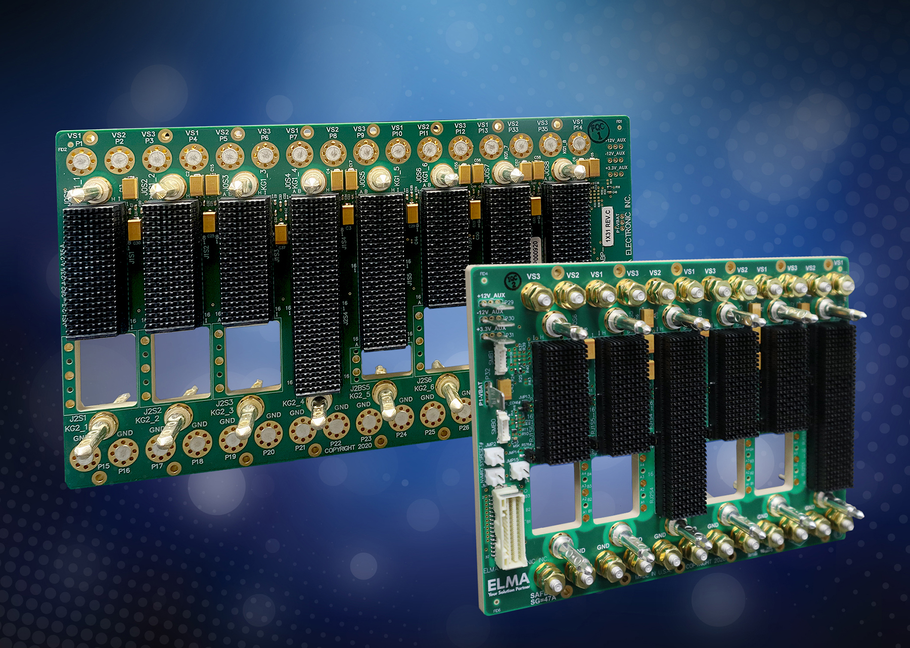 Elma&rsquo;s latest backplanes aligned to SOSA are 6-slot and 8-slot systems.