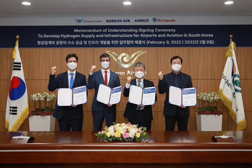 Mou Airbus Partners To Pioneer H&sup2; In Korea