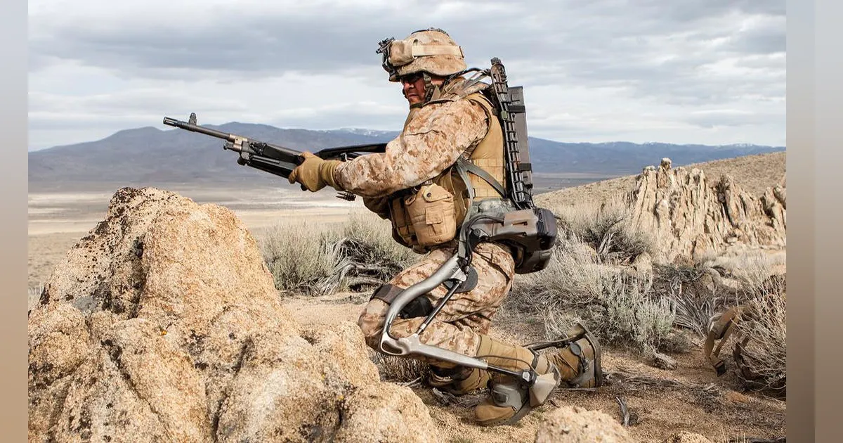 Military Powered Exoskeleton Exoskeleton Nick Kaloterakis
