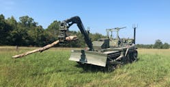 The General Dynamics Tracked Robot 10-Ton (TRX) shows what it could do for warfighters on the battlefield