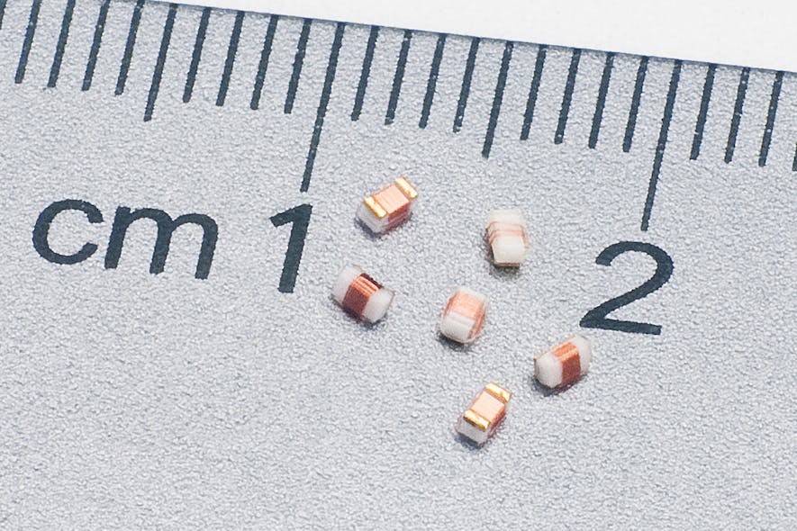 Highcurrent ceramic core chip inductor for military and commercial