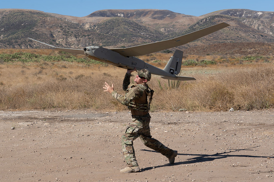 hand launched uav