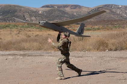 zelfmoord Perth Uitputting AeroVironment to build Puma AE hand-launched unmanned reconnaissance planes  for Ukraine in $19.7 million deal | Military Aerospace