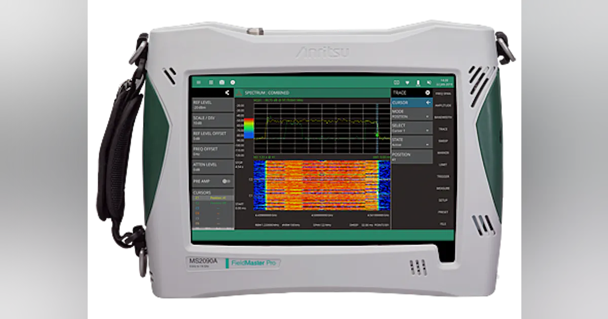 Field Points Machine Rts Anritsu Adds Options to Field Master Pro™ RTSA to Address Military and ...