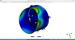 Static structural analysis of an Intermediate Compressor Frame in Ansys Mechanical Static structural analysis of an Intermediate Compressor Frame in Ansys Mechanical