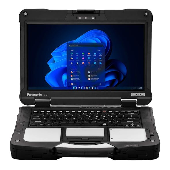 Rugged laptop computer with facial recognition for military and first