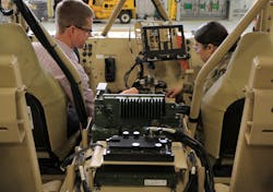 The Pixus SOSA aligned VPX chassis manager mezzanine mounts to the rear of the backplane, saving a slot of space. The units in this example are shown in redundant mode. The Pixus SOSA aligned VPX chassis manager mezzanine mounts to the rear of the backplane, saving a slot of space. The units in this example are shown in redundant mode.