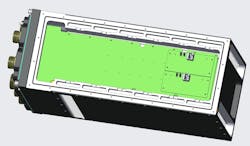 The Pixus SOSA aligned VPX chassis manager mezzanine mounts to the rear of the backplane, saving a slot of space. The units in this example are shown in redundant mode.