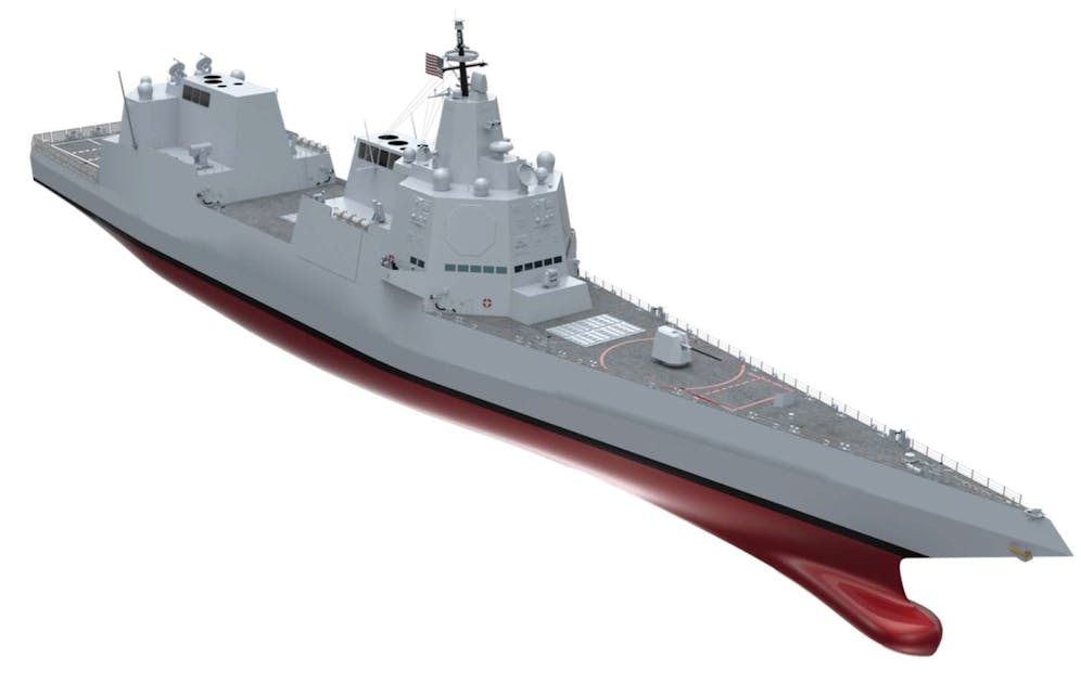 Navy looks to next-generation destroyer surface warship with  electromagnetic weapons and integrated power | Military Aerospace