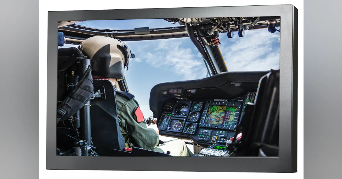 video display sunlight-readable rugged | Military Aerospace