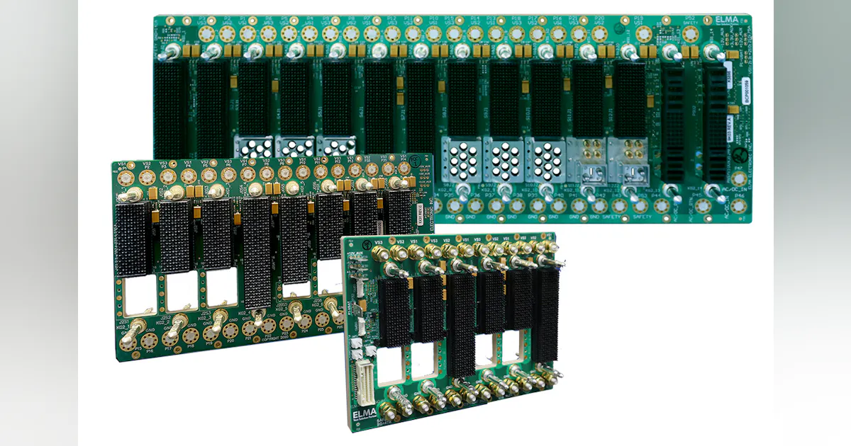 Backplane In Electronics OpenVPX Backplanes Elma Electronic | Military Aerospace