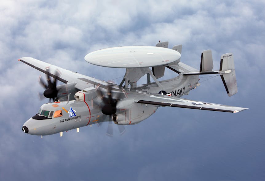 Lockheed Martin is building seven retrofit advanced radar processor systems for the E-2D Advanced Hawkeye tactical airborne early warning (AEW) aircraft.
