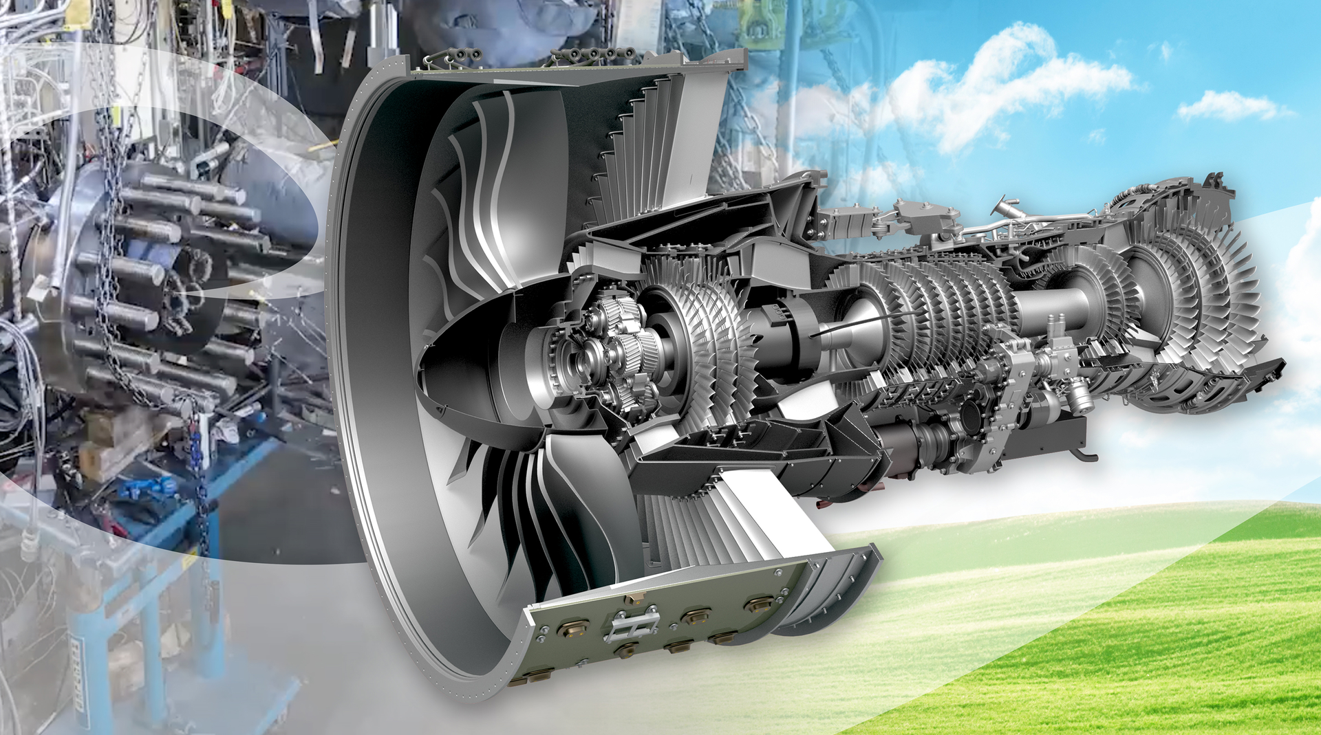 Component-level combustor research, design, and testing enables more sustainable small-core turbofan engines.