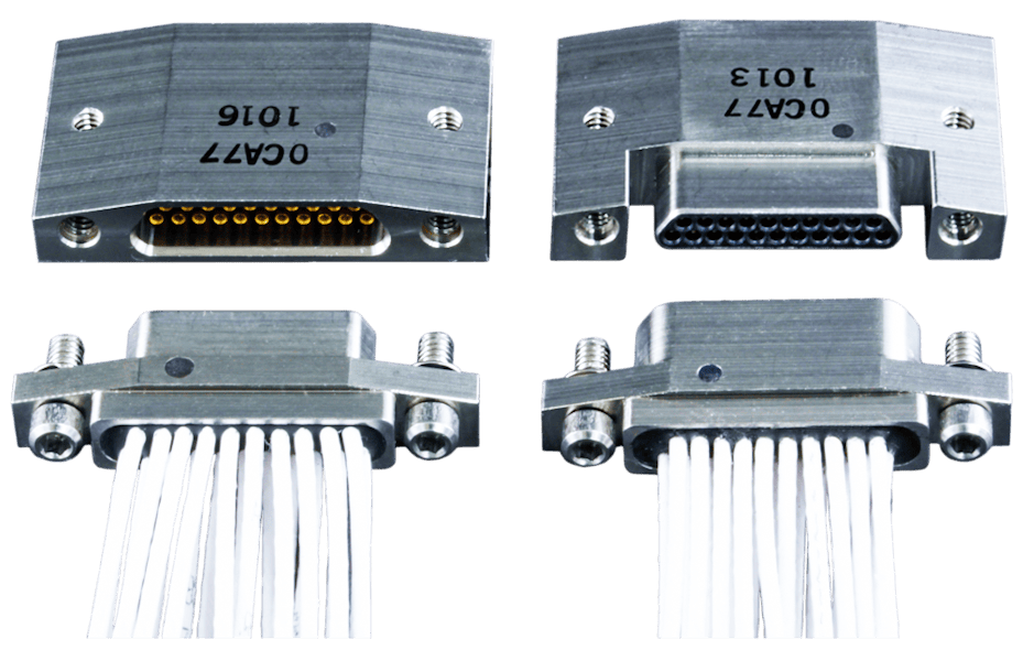 Highreliability Glenair MicroD connectors for aerospace and defense