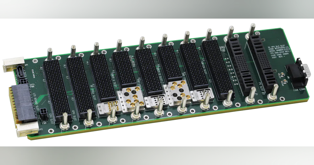 High Speed Backplanes – Capabilities for Today and Tomorrow | Military ...