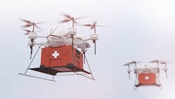 Drones carrying fresh blood products on the front lines may be critical for military medicine in a conflict.