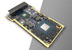 The Curtiss-Wright VPX3-4936 3U OpenVPX GPGPU processor module for artificial intelligence and machine learning is aligned with the CMOSS and SOSA technical standards. The Curtiss-Wright VPX3-4936 3U OpenVPX GPGPU processor module for artificial intelligence and machine learning is aligned with the CMOSS and SOSA technical standards.