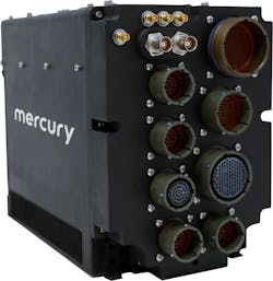 The Avionics Modular Mission Platform (AMMP) 3U OpenVPX avionics mission computer from Mercury Systems Inc. in Andover, Mass., is SOSA aligned and DAL-certifiable.