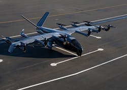 Archer's Midnight eVTOL. Archer's Midnight eVTOL.