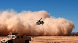 Helicopters and other military vehicles use vision systems enabled by rugged embedded hardware to land and operate in degraded visual environments (DVE).