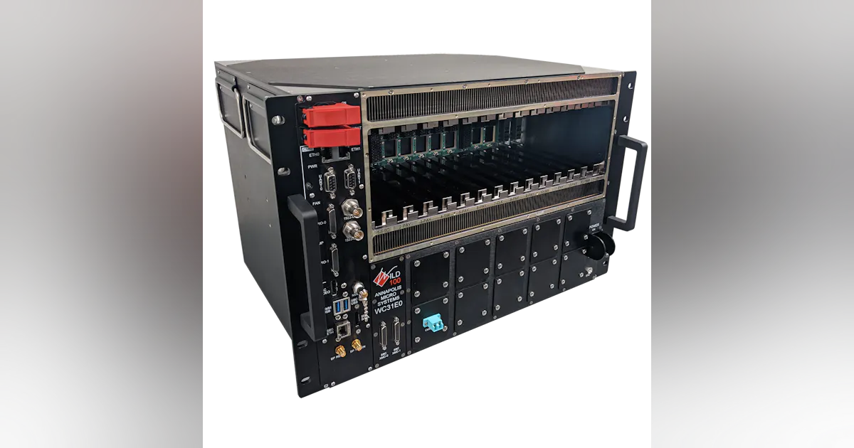 embedded computing chassis SOSA Annapolis Micro Systems | Military ...