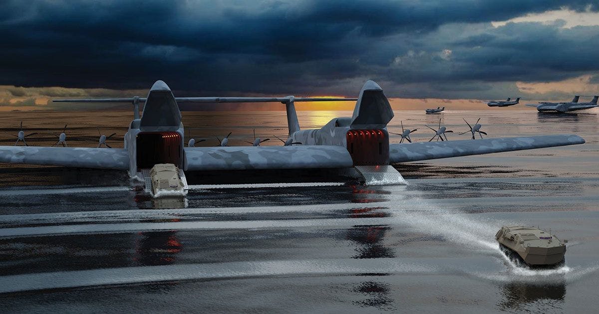 Aurora Flight Sciences joins General Atomics in DARPA project to design longrange heavylift seaplane Aurora Flight Sciences joins General Atomics in DARPA project to design longrange heavylift seaplane