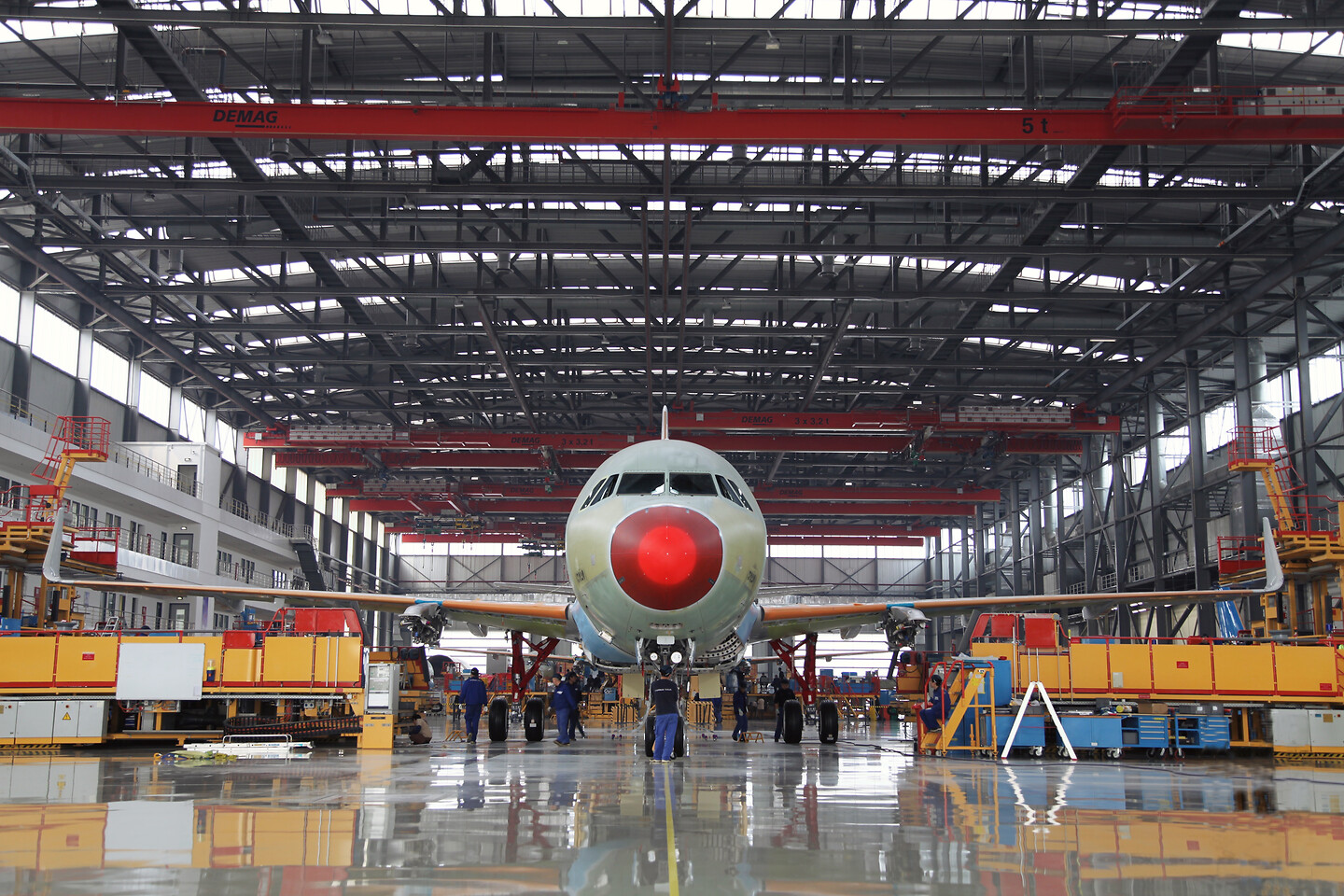 Airbus A320 Family Final Assembly Line In Tianjin 64306c9424659