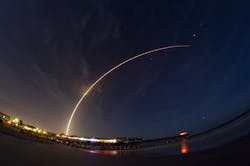 Cut: A two minute time exposure of the Altas V launch from Cape Canaveral Air Force Station, Florida. The 19-story United Launch Alliance Atlas V rocket carrying twin NASA satellites lifts off from Launch Complex 41. The photo was taken on the beach at Cocoa Beach with the fishing pier in the foreground. Photo 26393521 © Mikephotos | Dreamstime.com Cut: A two minute time exposure of the Altas V launch from Cape Canaveral Air Force Station, Florida. The 19-story United Launch Alliance Atlas V rocket carrying twin NASA satellites lifts off from Launch Complex 41. The photo was taken on the beach at Cocoa Beach with the fishing pier in the foreground. Photo 26393521 © Mikephotos | Dreamstime.com