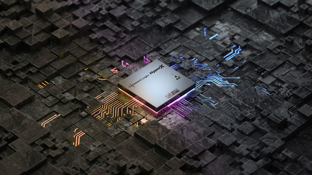 The Coherent Logix HyperX family of radiation-hardened software-defined processors offers the ability to do on-orbit processing at data plane rates, and is for low-, medium-, geosynchronous orbits.