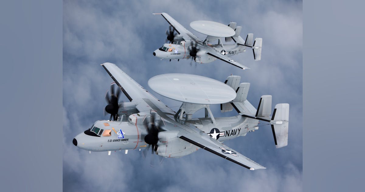 Northrop Grumman prepares to build two Navy radar surveillance aircraft