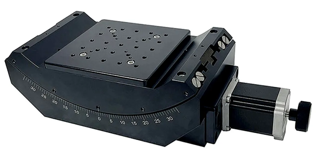 Goniometer Laserpro Series of four goniometer stages for laser positioning, microscopy ...