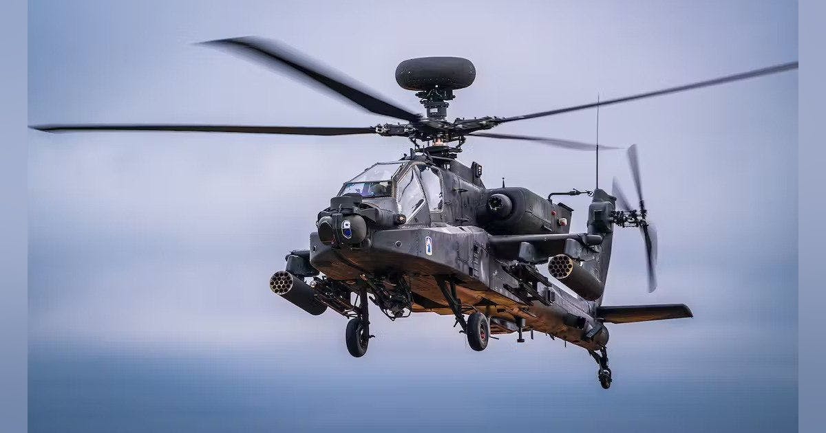 Army asks Lockheed Martin to build and sustain electronic warfare EW avionics for Apache helicopters Army asks Lockheed Martin to build and sustain electronic warfare EW avionics for Apache helicopters