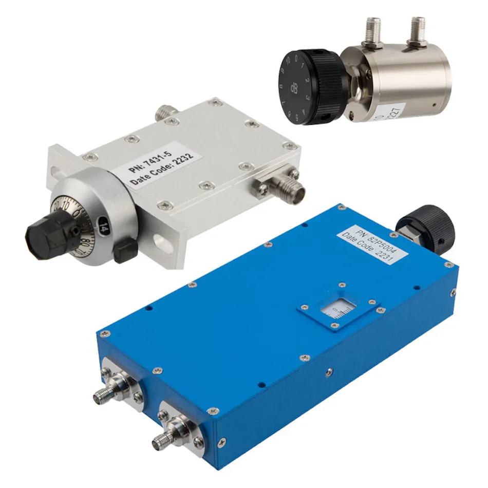 attenuators RF and microwave satellite communications (SATCOM ...