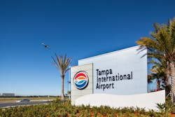 Image courtesy Tampa International Airport. Image courtesy Tampa International Airport.
