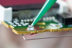 Master Bond's EP3HTS-TC adhesive has high thermal conductivity, and can solve thermal-management issues in aerospace, electronics, opto-electronic, and specialty applications Master Bond's EP3HTS-TC adhesive has high thermal conductivity, and can solve thermal-management issues in aerospace, electronics, opto-electronic, and specialty applications