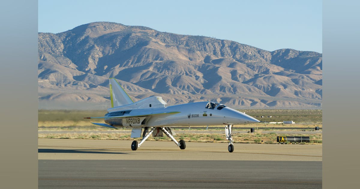 Boom Supersonics tech demonstrator readies for flight Boom Supersonics tech demonstrator readies for flight