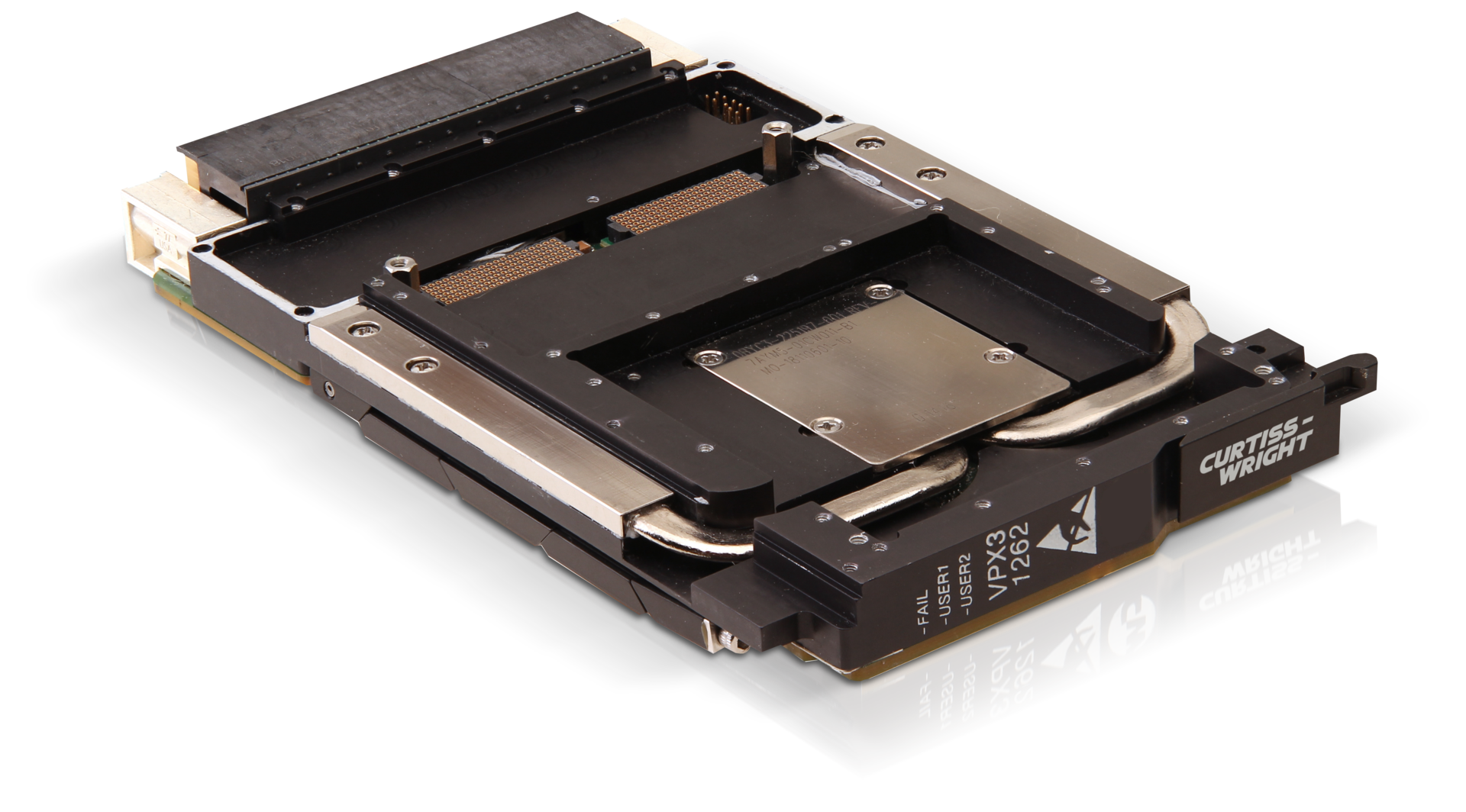 The Curtiss-Wright VPX3-1260 rugged 3U OpenVPX 9th Gen Intel Xeon single-board computer deliver all-in-one processing for high-performance embedded computing, general-purpose processing, and C5ISR. applications.