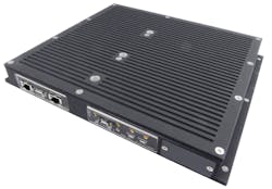 This customized conduction-cooled embedded computing enclosure from Pixus houses individual Advanced Mezzanine Card (AMC) modules, and can support designs for OpenVPX and other open-systems designs.