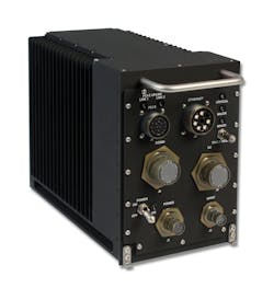 This 1/2 ATR enclosure from Pixus typically uses OpenVPX in three to six slots, offers conduction cooling, with options for sealed versions with heat exchangers for high-power systems.