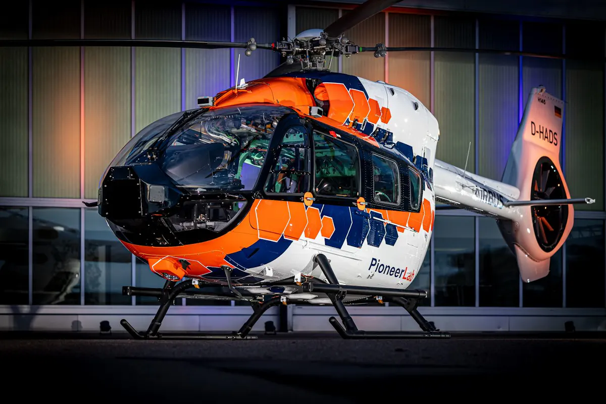 H 145 Airbus unveils new H145-based helicopter tech demonstrator PioneerLab ...