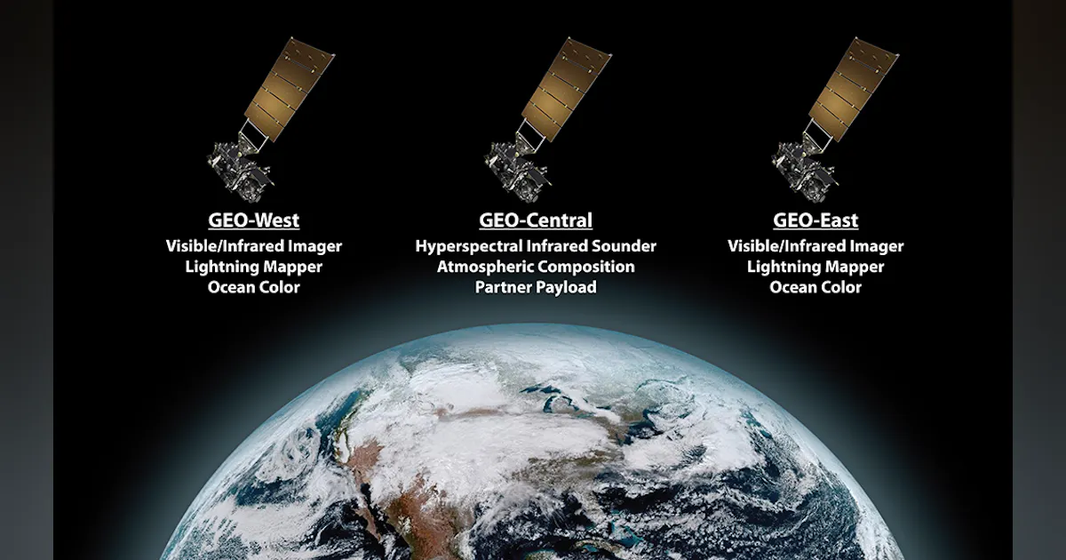Geoxo Program NASA selects Ball Aerospace to build instrument for NOAA observation ...