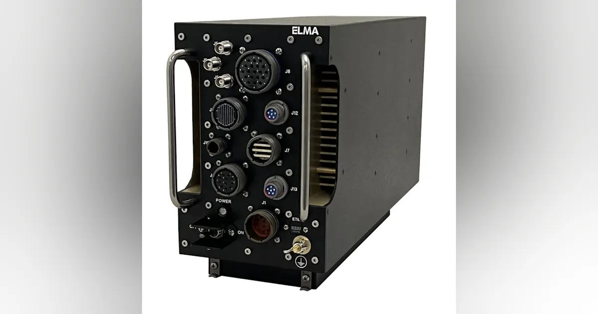 Bison Computing Chassis embedded computing chassis SOSA Elma | Military Aerospace