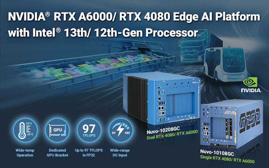 Neousys Edge Ai Platforms With Nvidia Rtx A6000 Rtx 4080 And Intel 13th