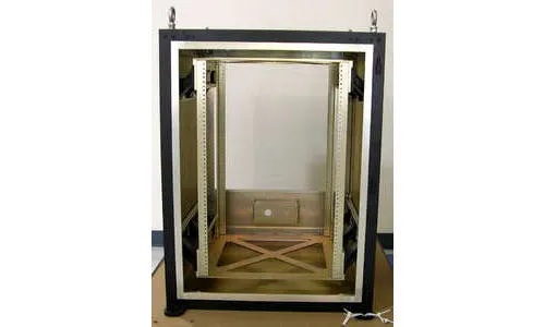 Emi Rack SIR-6500 Shock Isolated EMI Shielded Equipment Rack | Military Aerospace